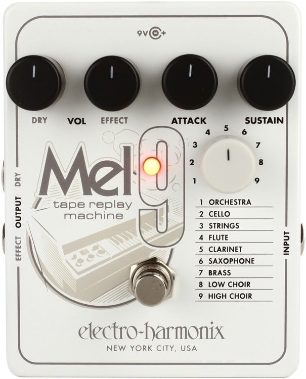 Guitar Effects Pedal Electro Harmonix MEL9 Tape Replay Machine