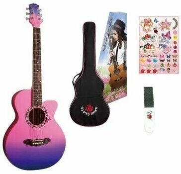 Acoustic Guitar SET Gypsy Rose GRA1K-PPB - 1