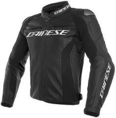 Dainese Racing 3 Leather Jacket Black/Black/Black