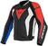 Usnjena jakna Dainese Nexus Leather Jacket Black/Lava Red/White/Blue 50