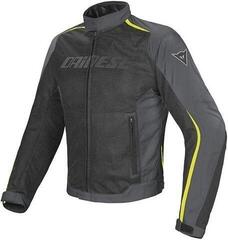 Dainese Hydra Flux D-Dry Jacket Black/Dark Gull Gray/Fluo Yellow
