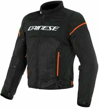 Textile Jacket Dainese Air Frame D1 Tex Black/White/Fluo Red 54 Textile Jacket - 1