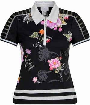 Polo trøje Sportalm Sina Womens Polo Shirt Black 36 - 1