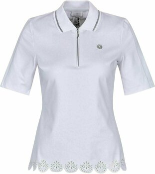 Camiseta polo Sportalm Eliza Womens Polo Shirt Optical White 34 - 1