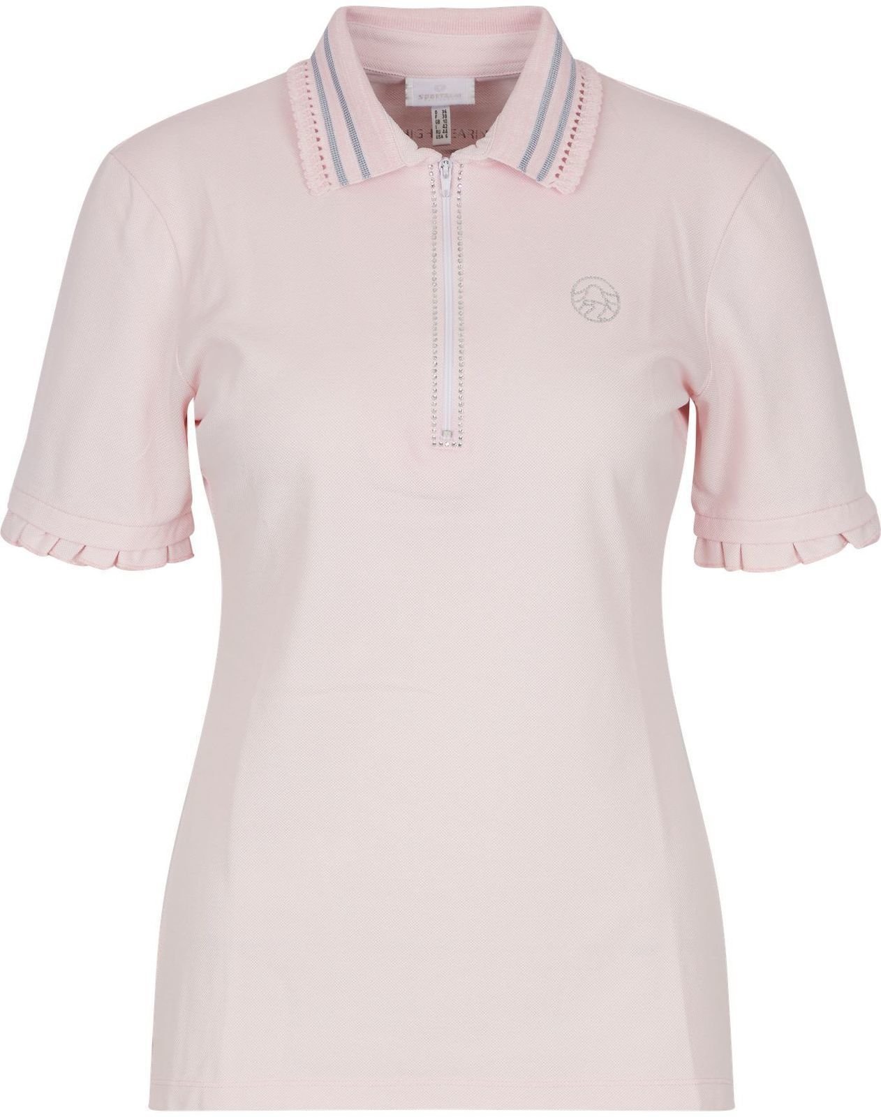 Camiseta polo Sportalm Lucky Womens Polo Shirt Cloud Pink 34