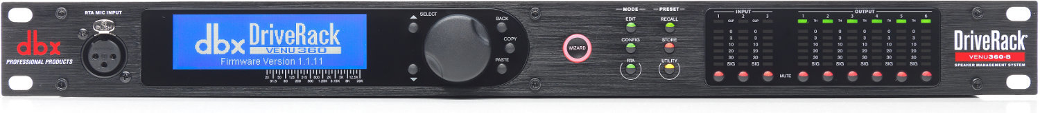 Procesor dźwiękowy/Procesor sygnałowy dbx DriveRack VENU360-B