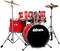 Junior Drum Set DDRUM D1 Junior Junior Drum Set Red Candy Red