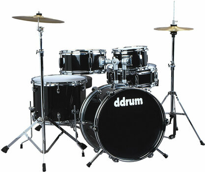 Junior Drum Set DDRUM D1 Junior Junior Drum Set Black Midnight Black - 1