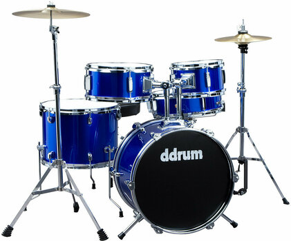 Dětská bicí souprava DDRUM D1 Junior Dětská bicí souprava Modrá Police Blue - 1