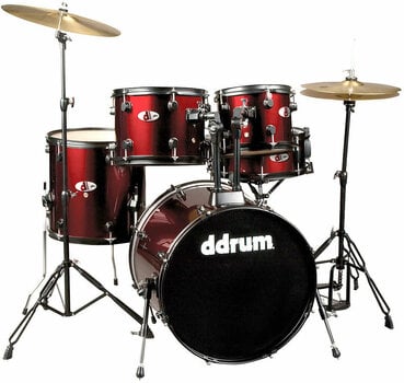 Set akustičnih bubnjeva DDRUM D120B Blood Red - 1