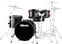 Zestaw perkusji akustycznej DDRUM Hybrid 5 Acoustic/Trigger Satin Black