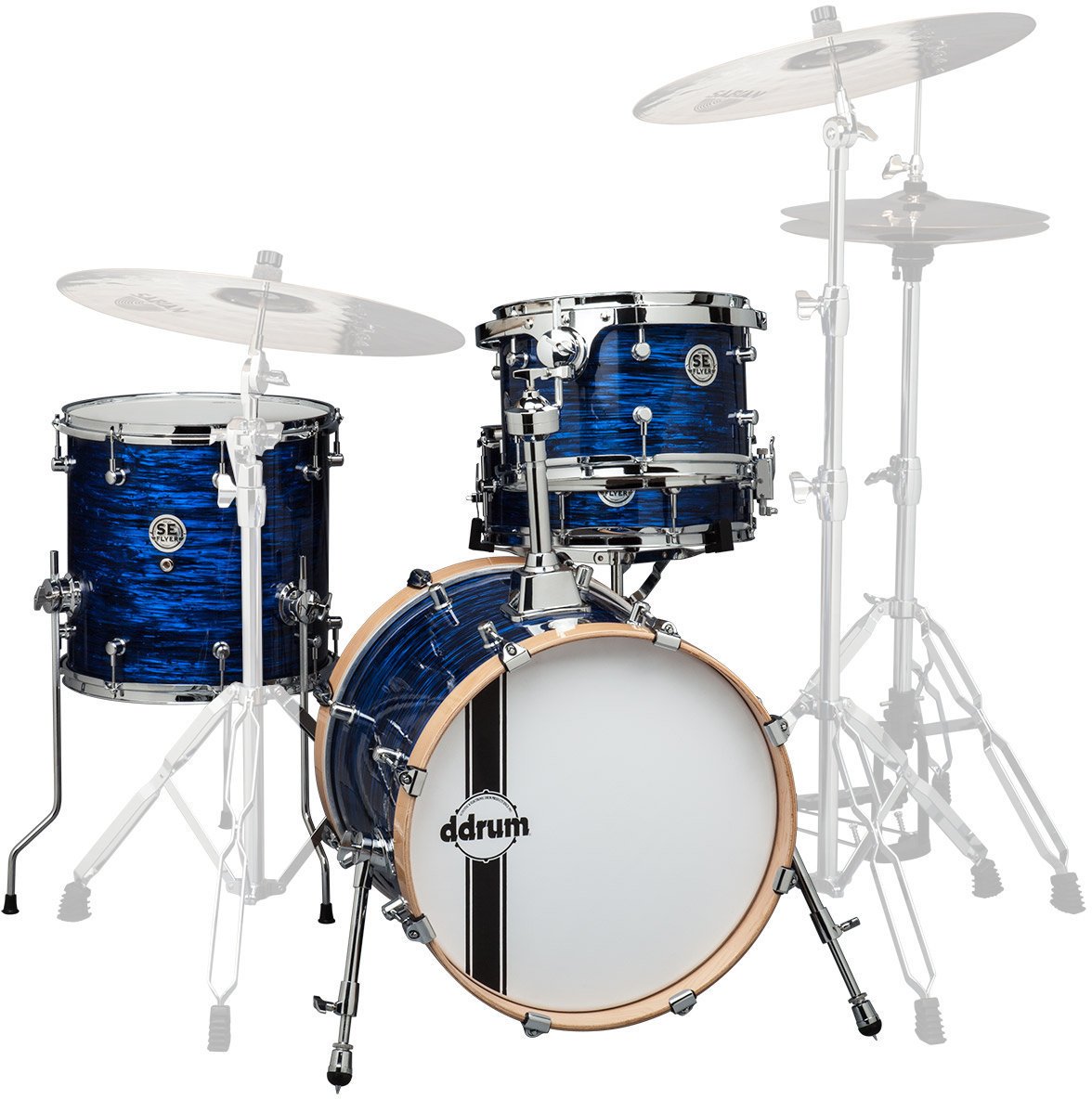 Akustik-Drumset DDRUM SE Bop Blue Pearl