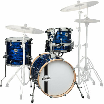 Акустични барабани-комплект DDRUM SE Bop Blue Pearl - 1