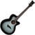 Jumbo elektro-akoestische gitaar Dean Guitars AXS Performer A/E - Silverburst