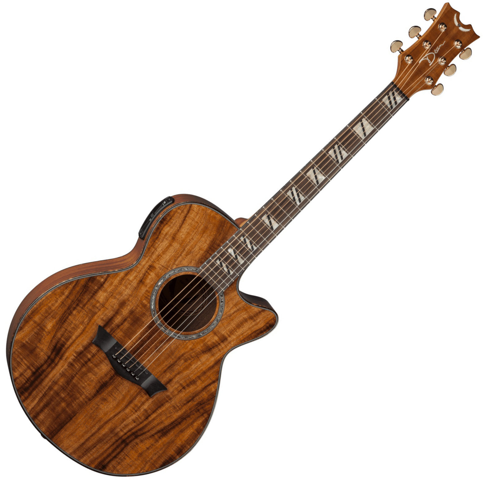 Ηλεκτροακουστική Κιθάρα Jumbo Dean Guitars Performer A/E with Aphex - Koa Wood