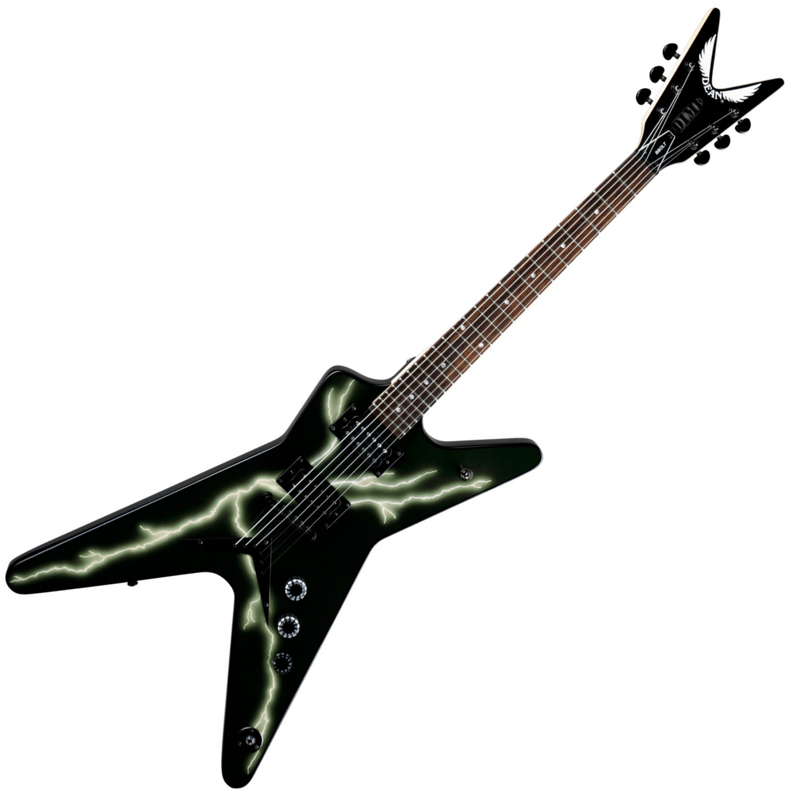Elektrische gitaar Dean Guitars Dimebag Black Bolt ML