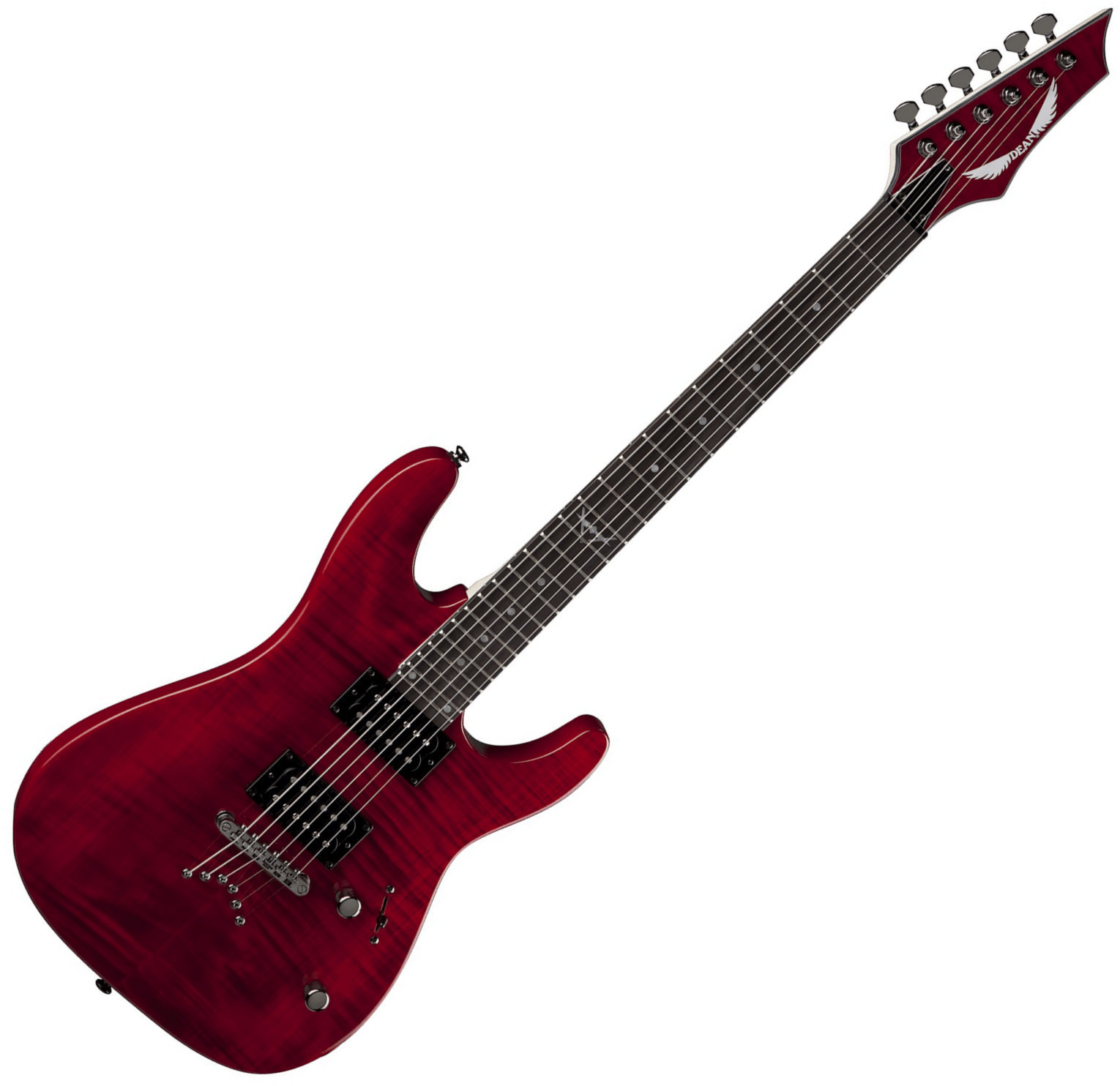 Elektrisk guitar Dean Guitars Custom 350 - Trans Red