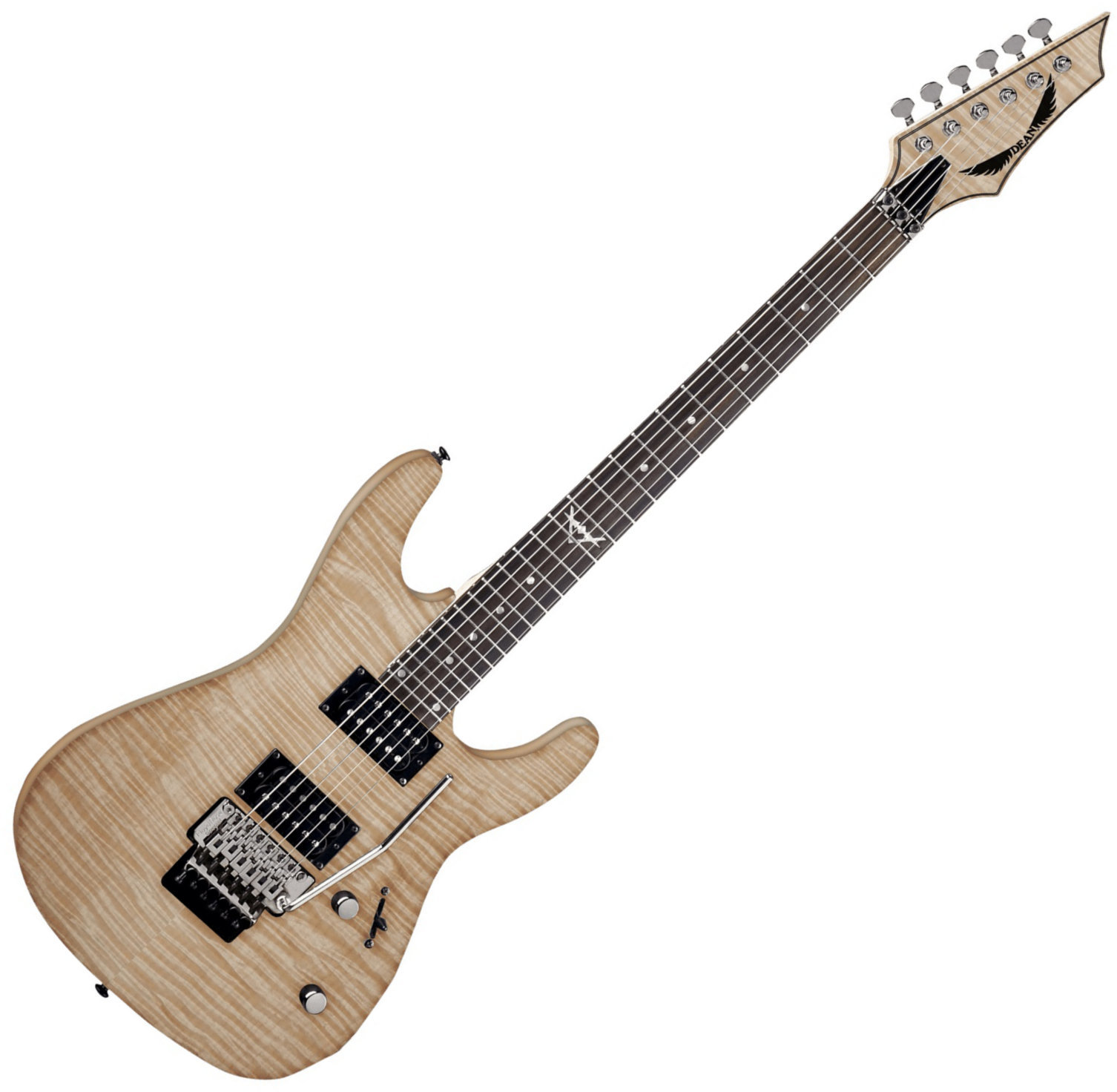 Guitarra eléctrica Dean Guitars Custom 350 Floyd - Gloss Natural