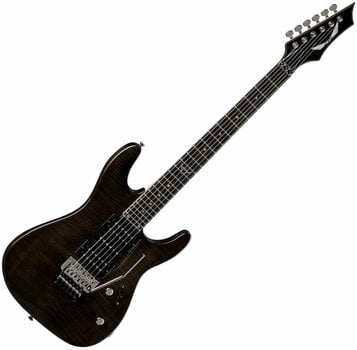 Sähkökitara Dean Guitars Custom 380 Floyd - Trans Black - 1