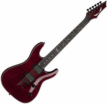 Guitare électrique Dean Guitars Custom 450 Flame Top w/EMG- Scary Cherry - 1