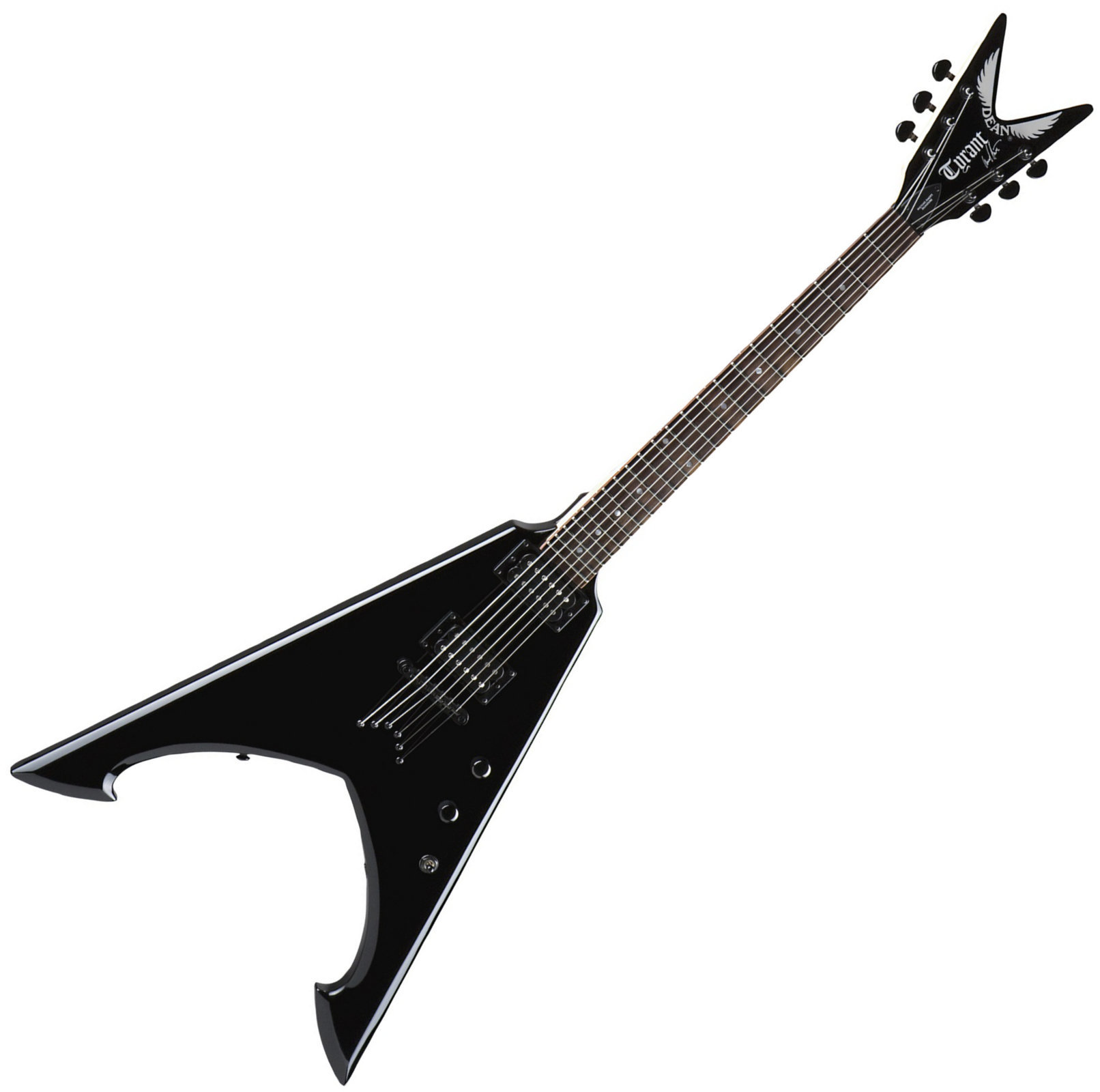 Elektromos gitár Dean Guitars Michael Amott Tyrant X - Classic Black