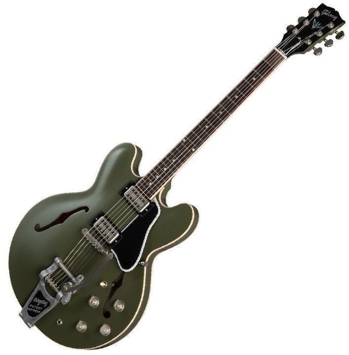 Halvakustisk gitarr Gibson ES-335 Chris Cornell
