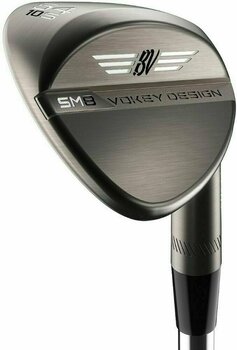 Golfschläger - Wedge Titleist SM8 Brushed Steel Wedge Left Hand 58°-12° D - 1