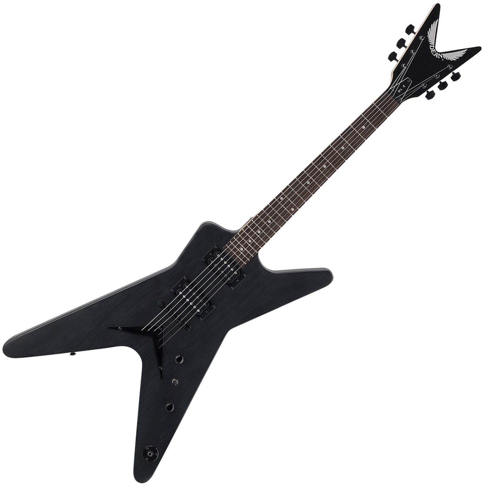 Elektrische gitaar Dean Guitars ML XM - Trans Black