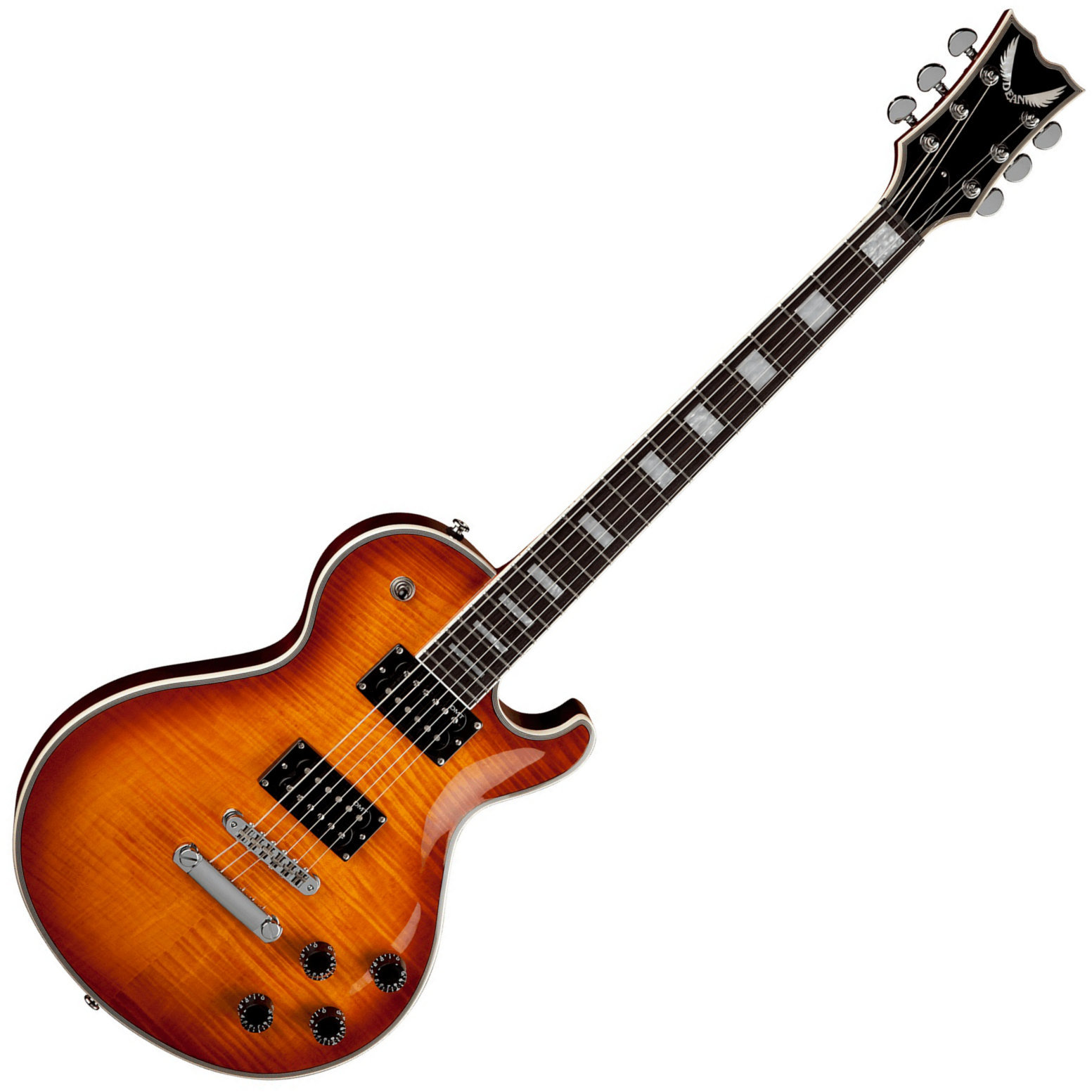 Electric guitar Dean Guitars Thoroughbred Deluxe - Trans Amber