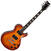 Electric guitar Dean Guitars Thoroughbred Deluxe - Trans Amber