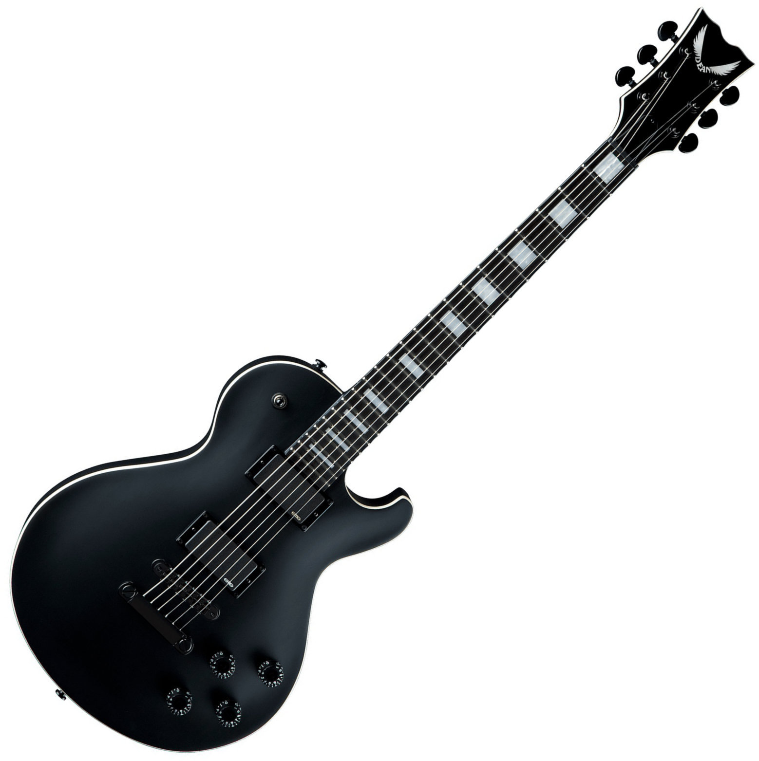 Elektrische gitaar Dean Guitars Thoroughbred Stealth Black Satin