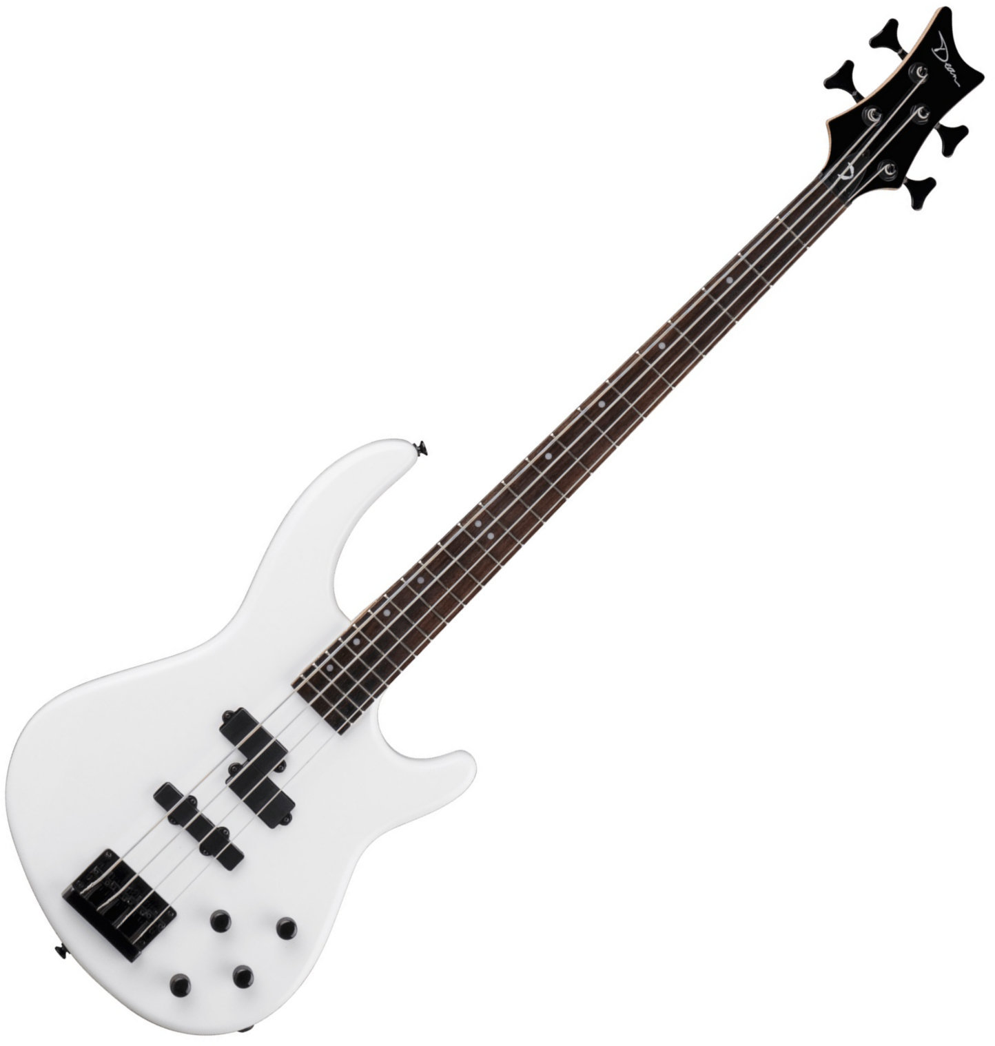E-Bass Dean Guitars Edge 10 PJ w/Active EQ - Classic White