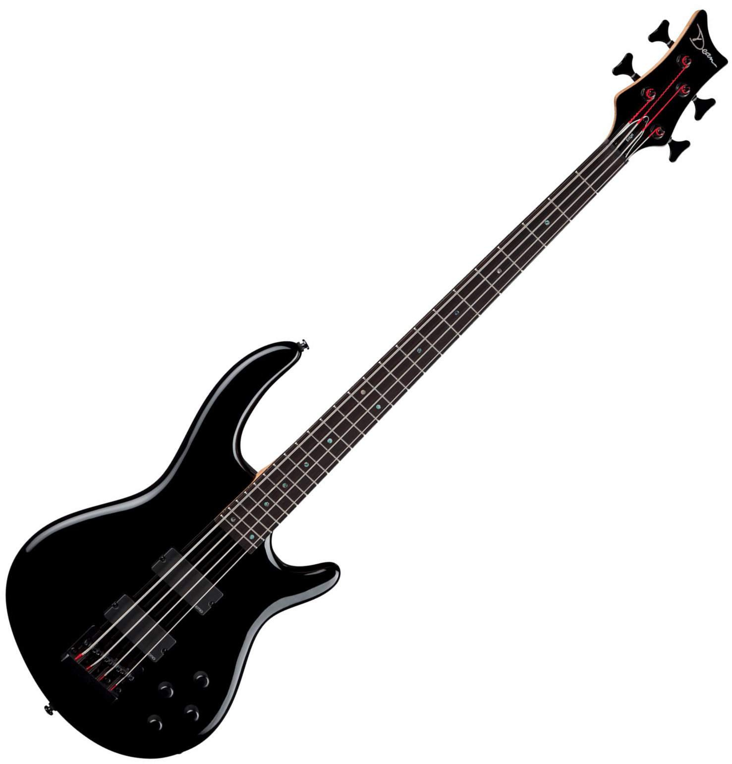 Elektrická basgitara Dean Guitars Edge 4 String w/EMGs - Classic Black