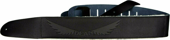 Gitaarband Dean Guitars Strap Dean Guitar Leather w/Sheepskin - 1