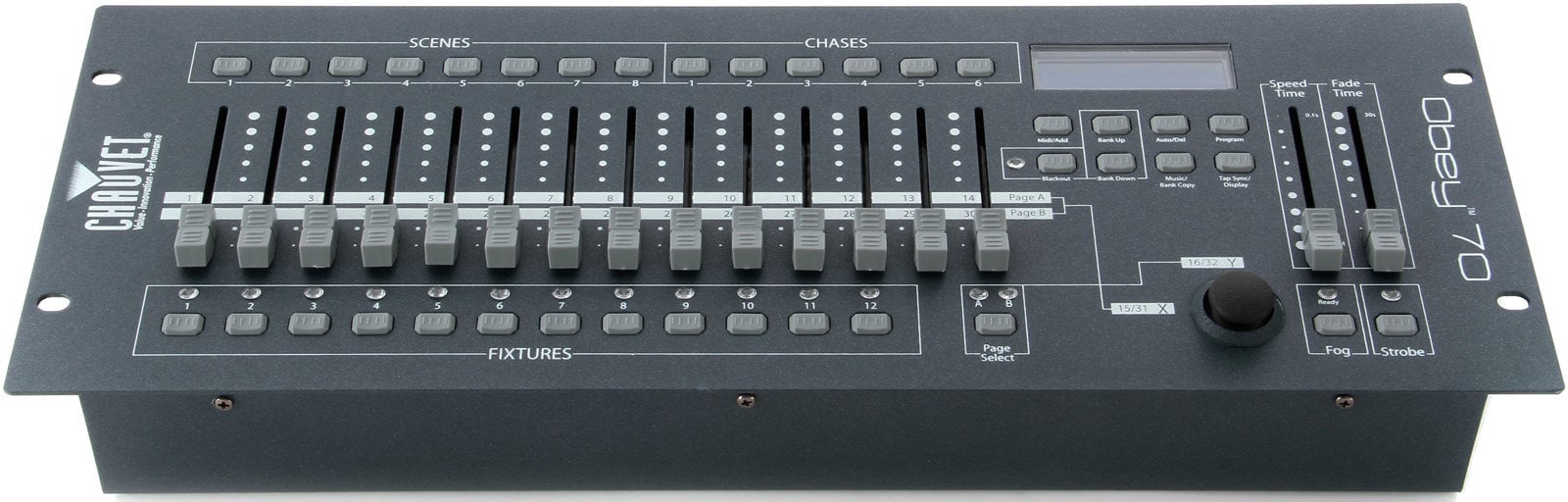 Lighting Controller, Interface Chauvet Obey 70