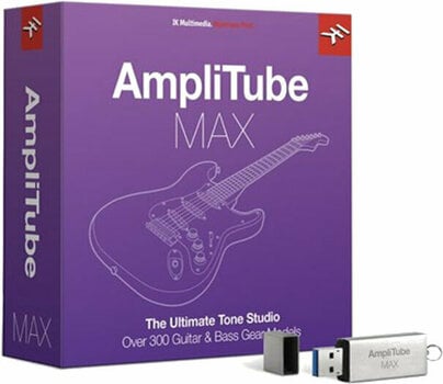 Software de studio Plug-In Efect IK Multimedia AmpliTube MAX - 1