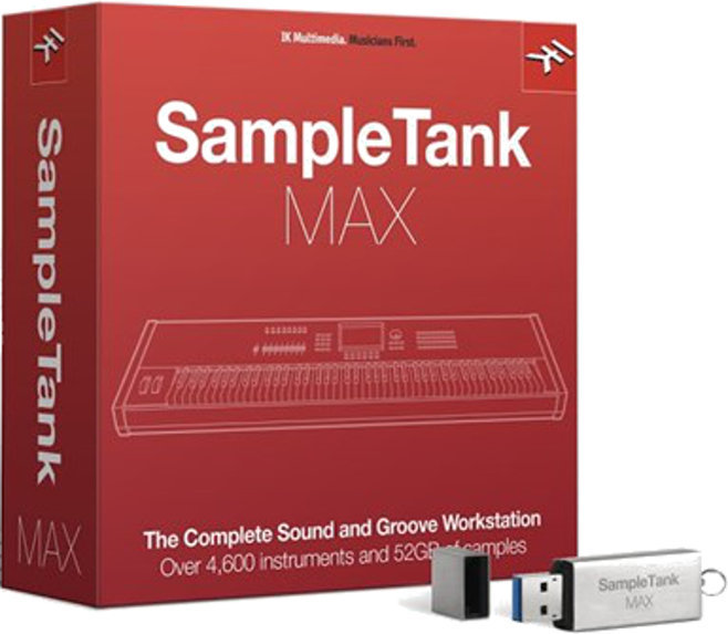 Zvočna knjiga za sampler IK Multimedia SampleTank MAX