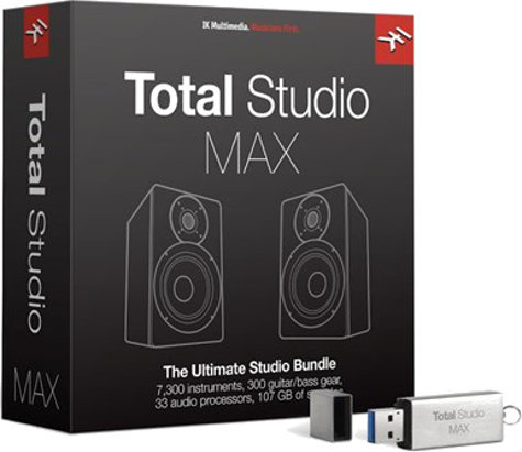 Geluidsbibliotheek voor sampler IK Multimedia Total Studio MAX