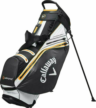 Чантa за голф Callaway Hyper Dry 14 Stand Bag Mavrik Black/White/Orange 2020 - 1