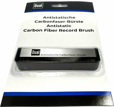 Brosse pour disques LP Dual Carbon Fiber Record Brush Brosse en fibre de carbone Brosse pour disques LP - 1
