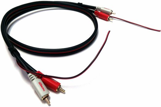 Hi-Fi Tonearm kabel Thorens Phono RCA 1 m - 1