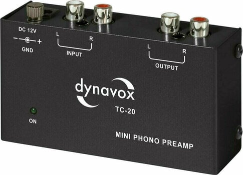 Phono Preamplifier Dynavox TC-20 Black - 1