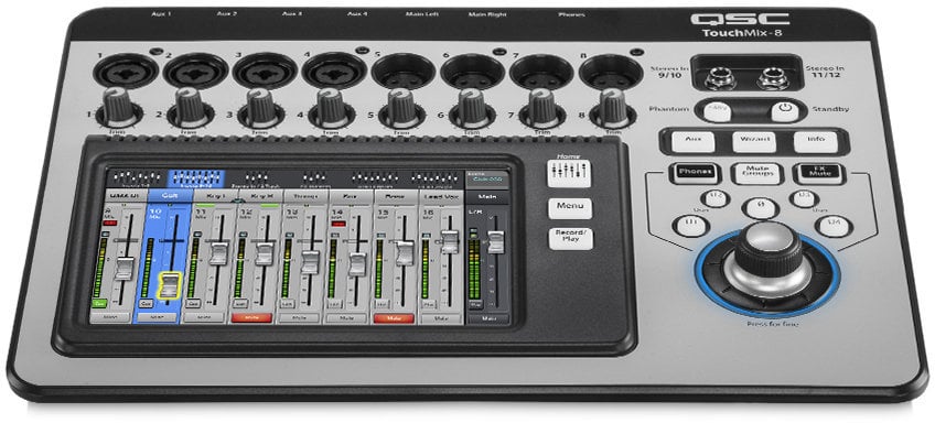 Дигитален аудио миксер QSC Touchmix-8 Дигитален аудио миксер