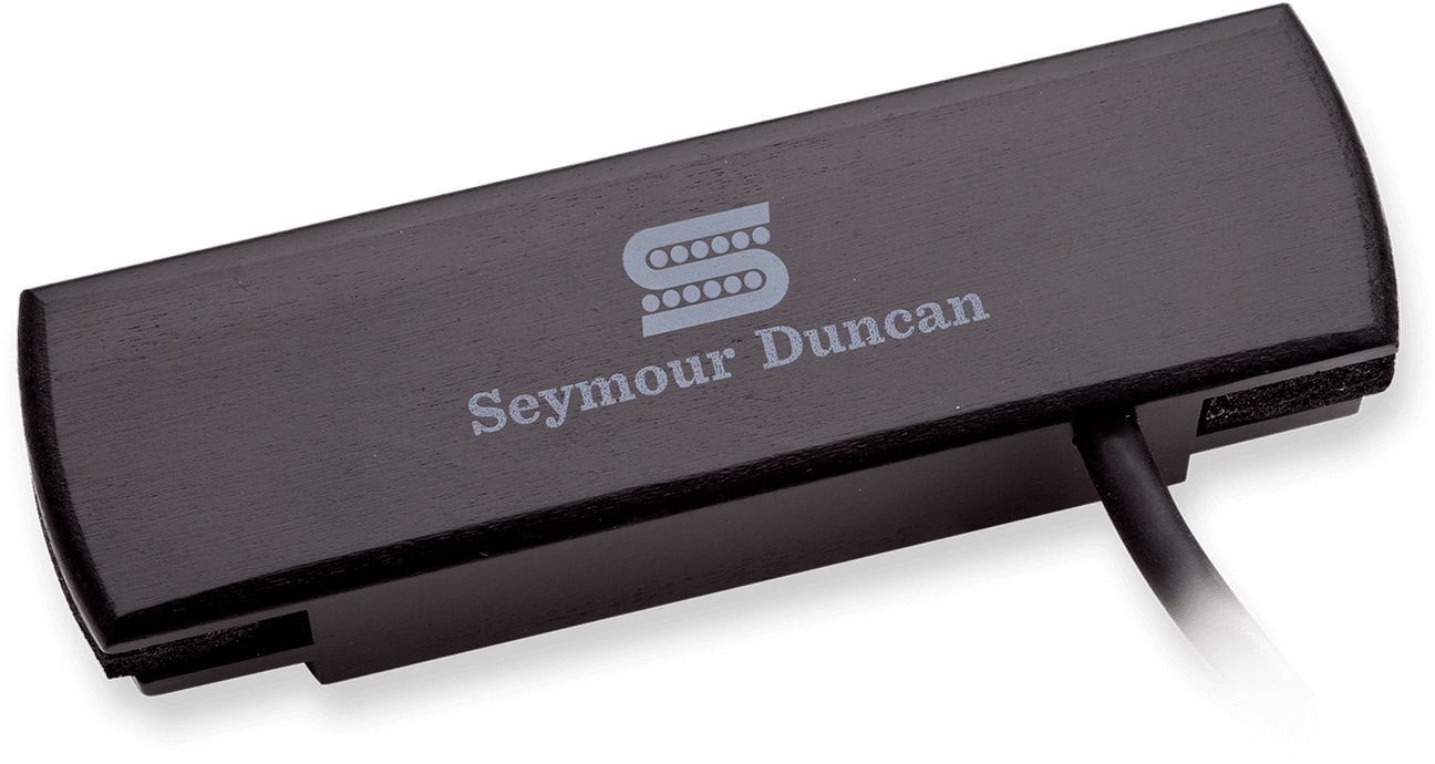 Pickup for Acoustic Guitar Seymour Duncan Woody Hum Cancelling Black