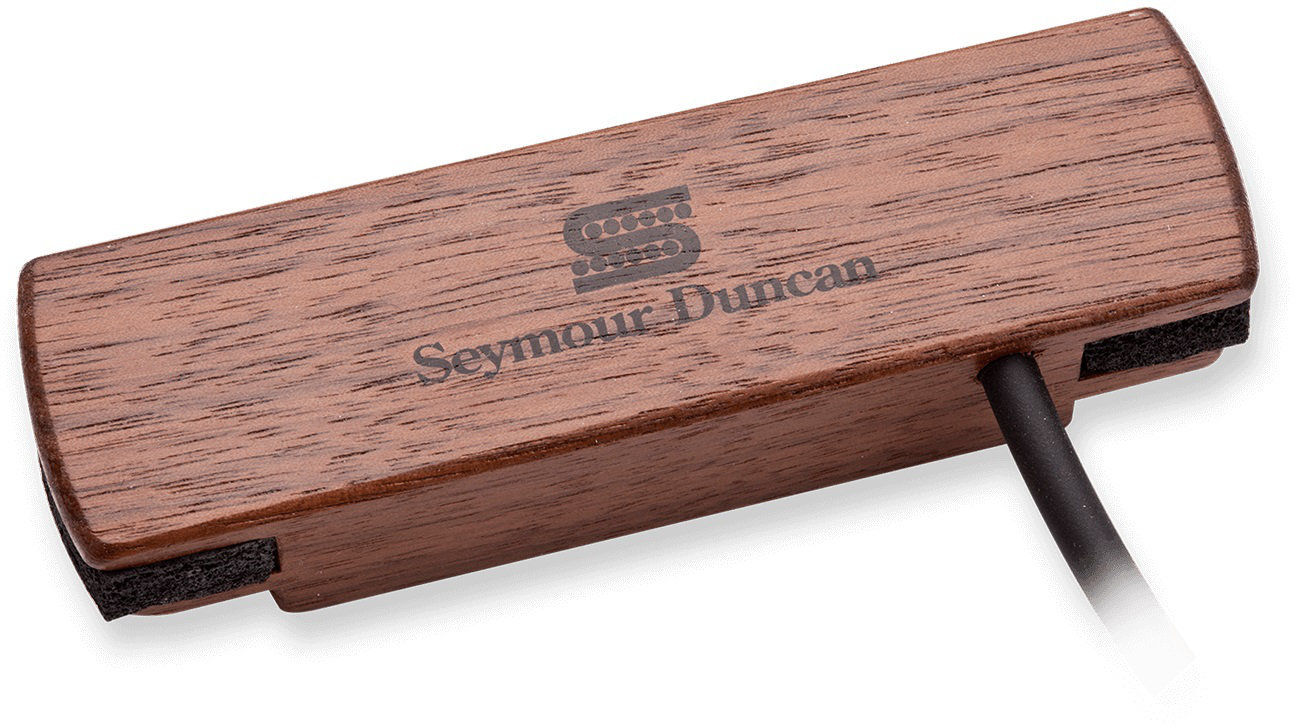 Pickup for Acoustic Guitar Seymour Duncan Woody Hum Cancelling Walnut