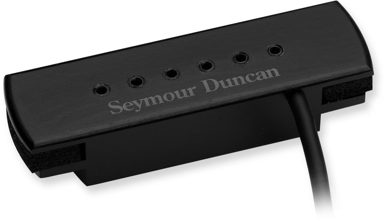 Pickup para guitarra acústica Seymour Duncan Woody XL Hum Preto