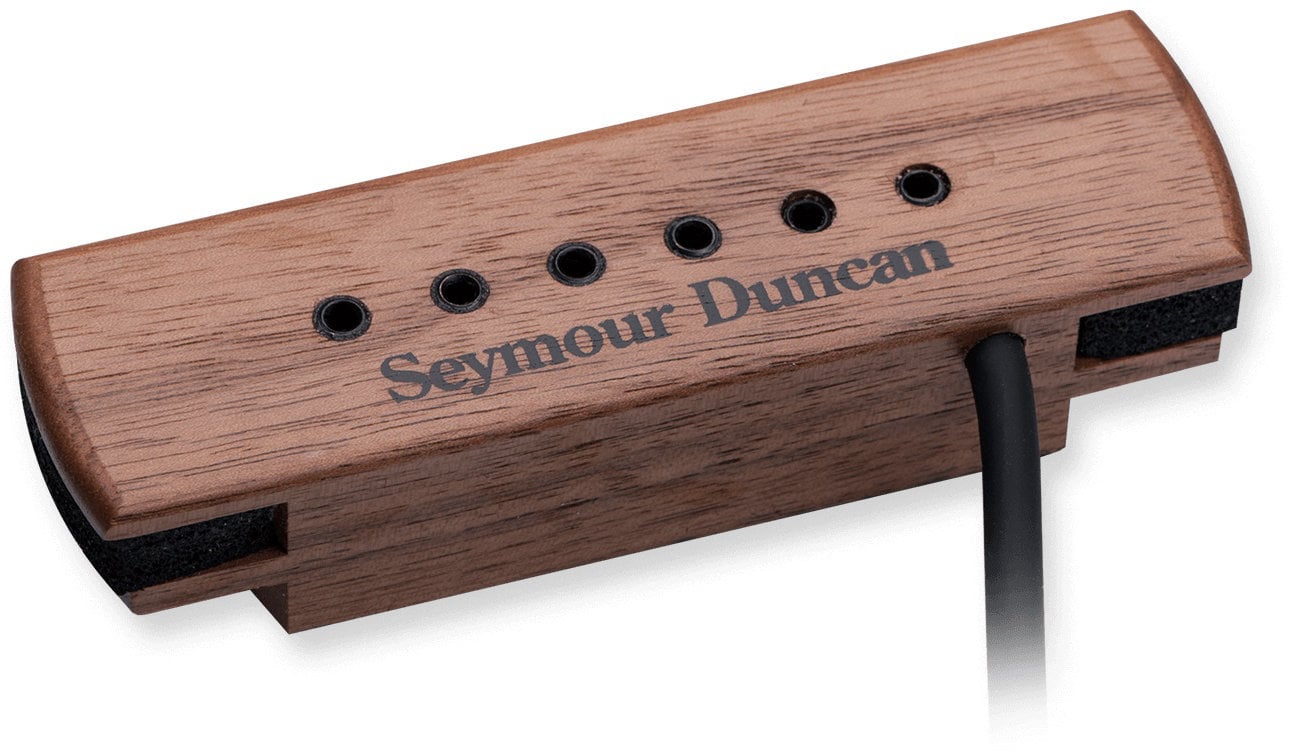 Pickup for Acoustic Guitar Seymour Duncan Woody XL Hum Cancelling Walnut