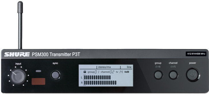 Shure P3TE - PSM 300 Transmitter