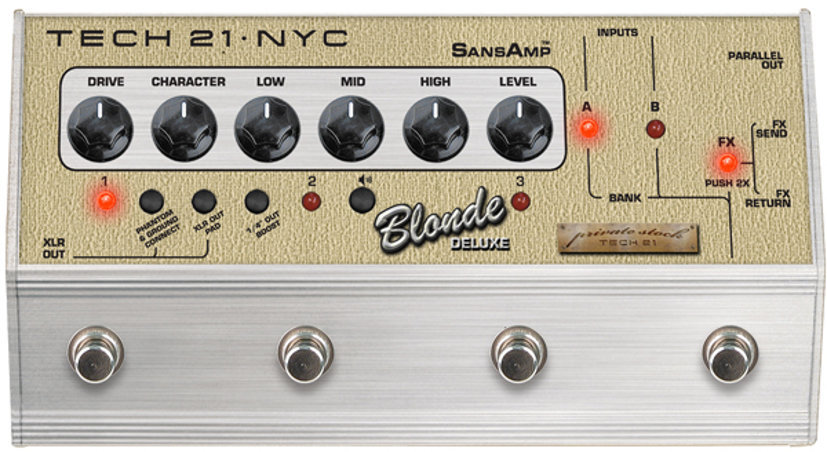 Gitarový efekt Tech 21 Character Series Blonde Deluxe