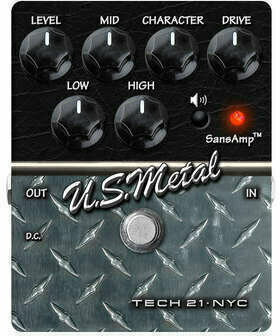 Gitarový efekt Tech 21 Character Series US Metal - 1